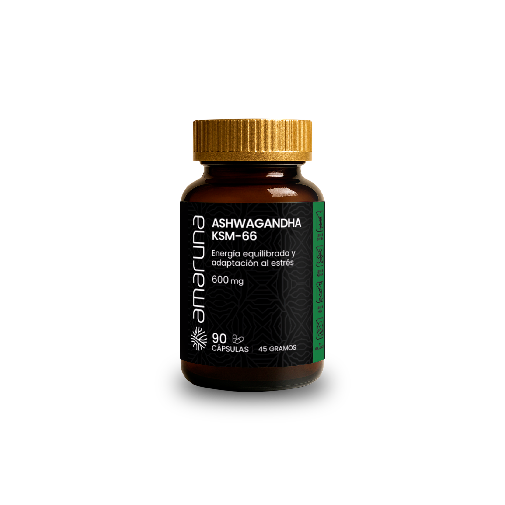 Ashwagandha KSM-66 - 90 cápsulas